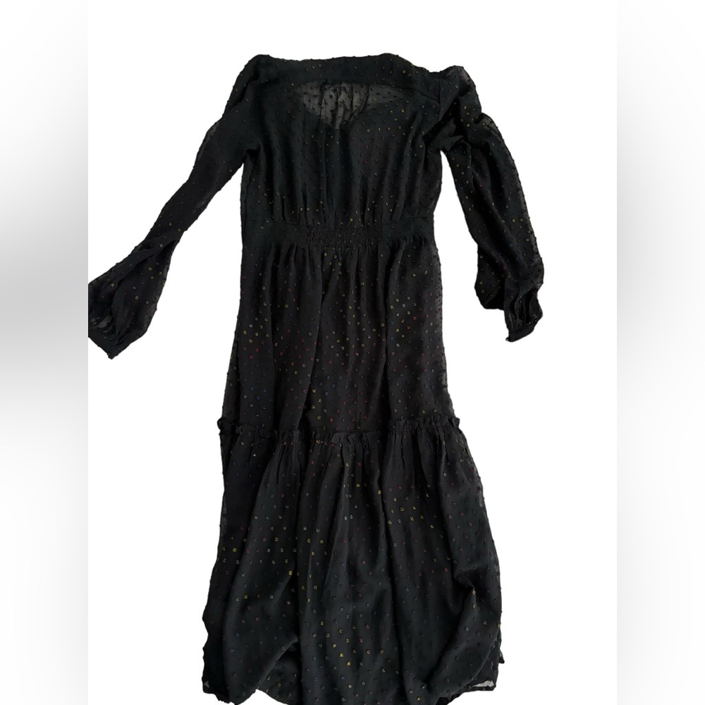 Anthropologie Audrey Clip Dot Shirtdress size: 2 - Picture 3 of 6